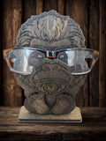 Bigfoot Eyeglass Holder – Handcrafted Wooden Stand